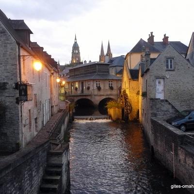 Bayeux, promenade le long de l'Aure